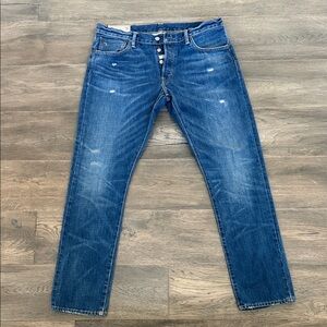 Ralph Lauren Men's Slim Fit Blue Jeans
